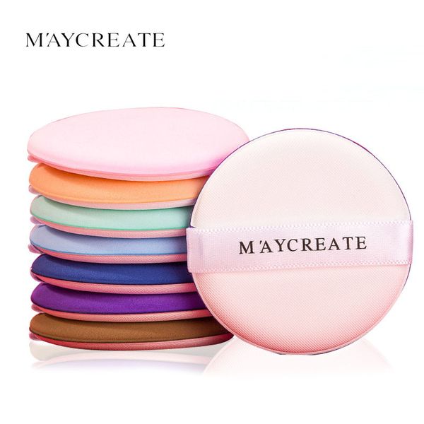 

maycreate 7pcs/lot makeup air cushion puff concealer cosmetic sponge puff women facial foundation round sponge soft powder