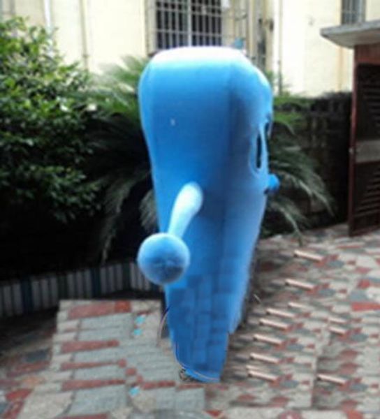 

2018 blue tooth mascot costume fancy dress party costume ship, Red;yellow