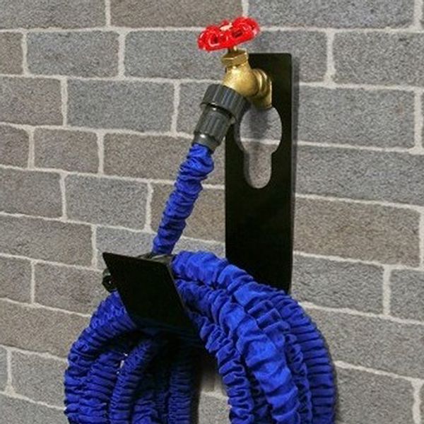 

useful garden hose holder organiser tidy mounted rack watering hosepipe hanger