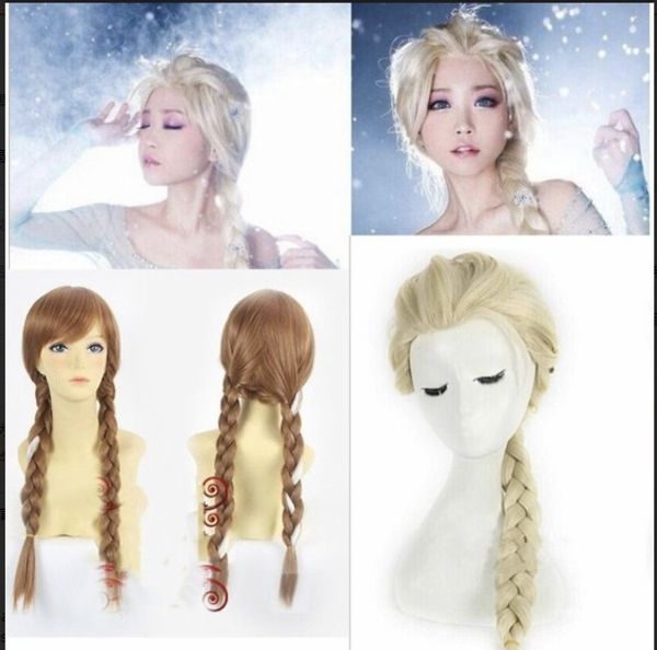 Halloween Cosplay Princess Baby Girls Wigs Children Dressing Up