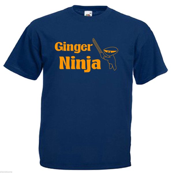 Ninja T-Shirt Ginger Ninja T-Shirt Funny Cool T-Shirt