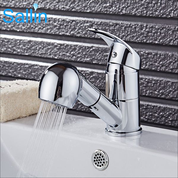 

brushed nickel pull out kitchen mixer tap 360 swivel spray shower head pull out kitchen sink tap cold and water mixer
