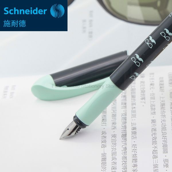 

schneider voice 0.5mm fashion graphic design resin body fountain pens iridium pen kids student writing supplies office & school