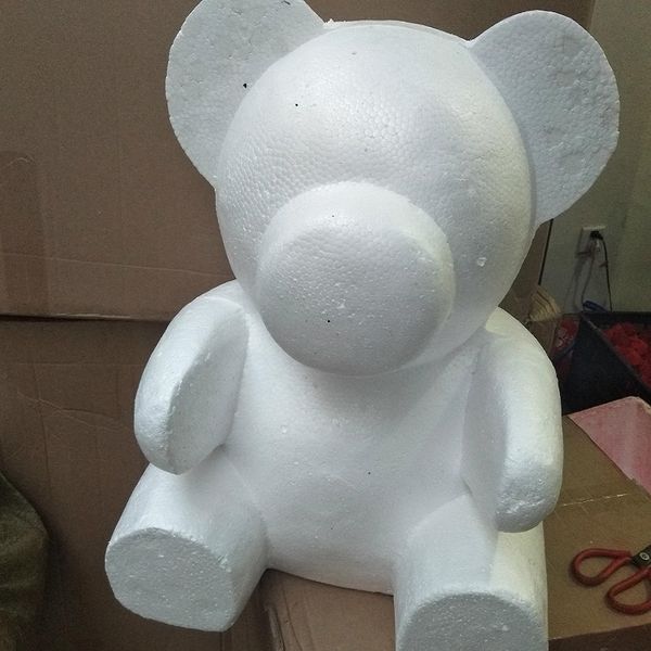 

50cm and 60 cm very big foam bear flower bear rose bear artificial flowers birthday present valentine girl crazy on it send by ems vry fast