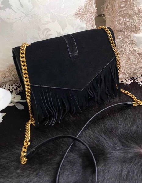 

luxury fashion handbag high brand bags package party bag lady women scrub leather cross body tassel shoulder messenger quality wpejw, Red;black
