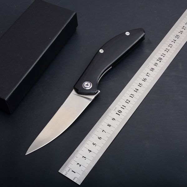 

Shirogorov Flipper Assisted Opening Folder D2 Blade Tactical Bearing Folding Knife Outdoor Camping Survival Hunting Gift Knives P438Q R