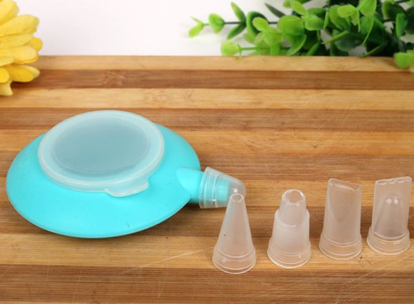 

silicone macaron mold pot baking decorating pen pastry cream cake nozzle tool brand new e230