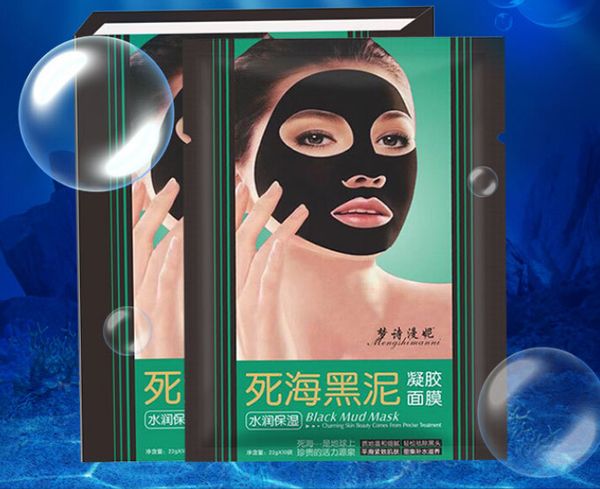 

dead sea black sheet mask collagen blackhead peel off tear pull masks deep cleaning pores face care tools