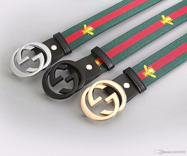 

the latest fashion luxury belt, bee pattern brand belt, leather, delivery, Black;brown