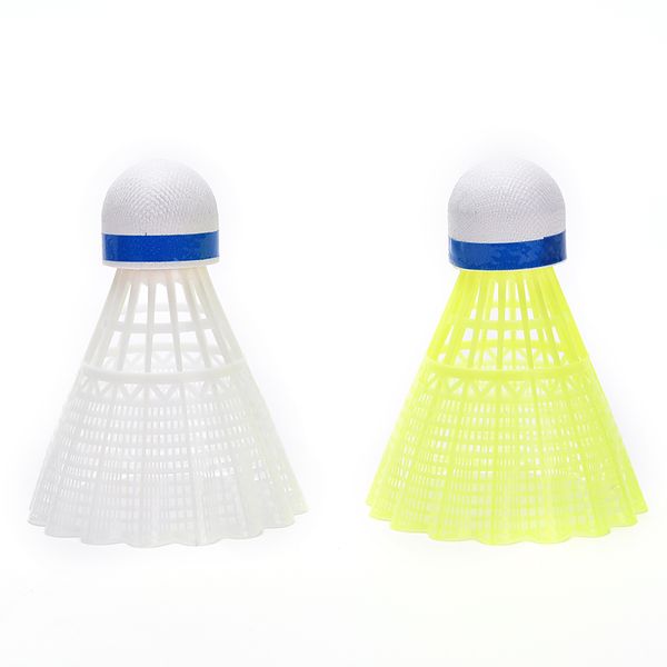 

6pcs training train gym fitness nylon shuttlecocks birdies badminton ball sport plastic durable high quality