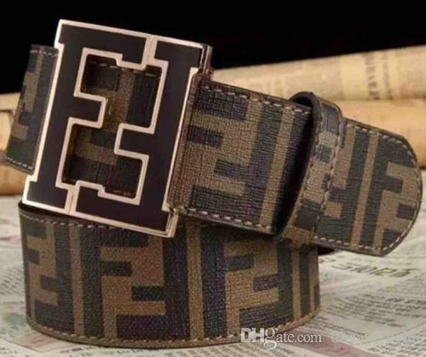 

2017 brand Men's belts real Cowhide Leather Belts Luxury Eagle Head Smooth bronze Buckle Belts High Quality Eagle Printing B