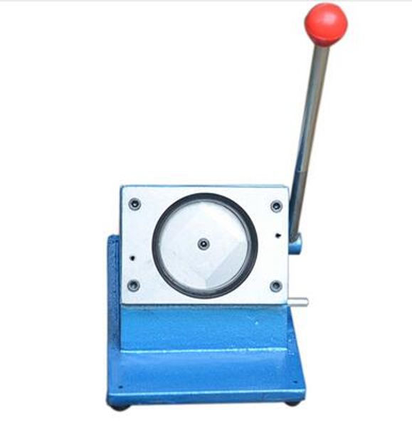 Kreisschneider, runde Form-Schneidemaschine für 58 mm Durchmesser, Abzeichen-Knopfherstellung, Abzeichen-Maschinenpresse