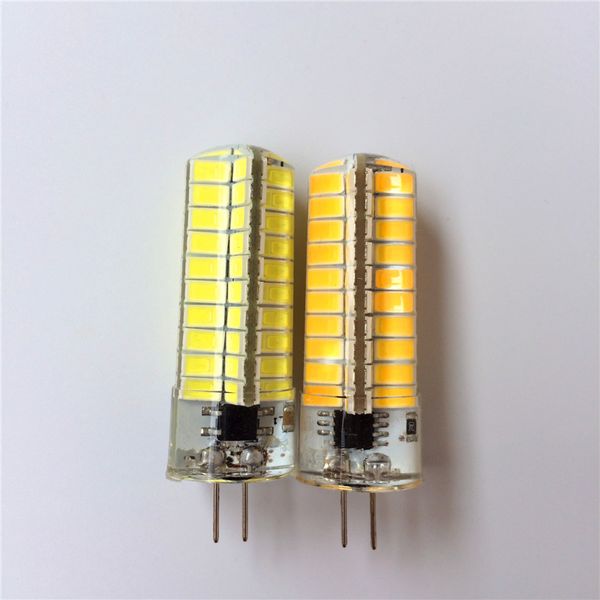 

g4 g9 e11 e12 e14 smd5730 80leds 8w 110v 220v led bulbs decoration light chandelier crystal dimmable corn lights 10pcs/lot