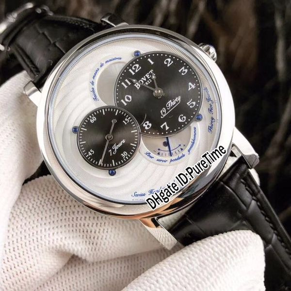 

новый bovet 19thirty dimier rnts0001 стальной корпус белый циферблат 42 мм автоматические мужские часы спортивные часы черный кожаный ремешо, Slivery;brown