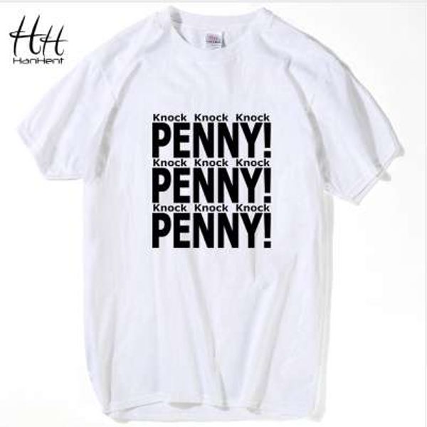 Die Urknalltheorie Penny Neuheit Baumwolle Männer T-Shirts Lustige O-Ausschnitt Kurzarm T-Shirts Sommer Stil Swag Markenkleidung TA0136 cray