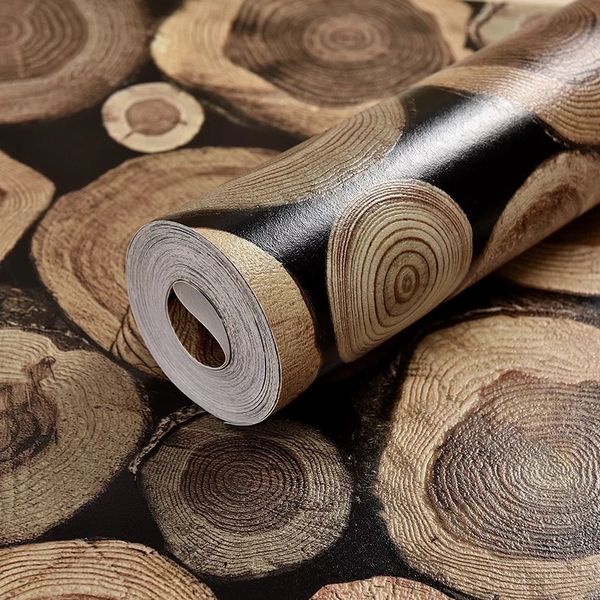 

modern 3d embossed flocking wood wallpaper rolls for bedroom living room home decoration 3d wall paper for sofa background