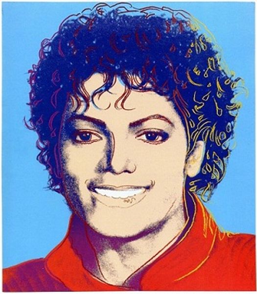 

andy warhol new pop art michael jackson,hand painted & hd print abstract modern colorful art oil painting on canvas.multi sizes /frame aw02