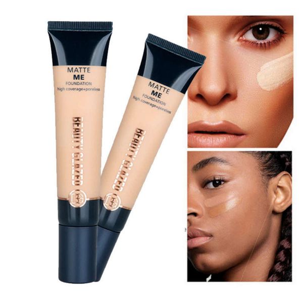 

beauty glazed 4 color concealer liquid new foundation fluid long-lasting concealer whitening and nutritious moisturizer face makeup