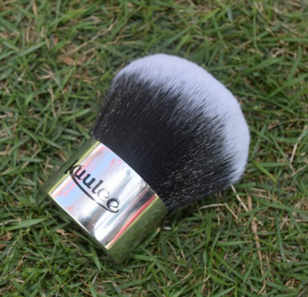 

new arrival kuulee makeup brush blush powder brush soft silver aluminum pipe handle high quality and free shipping