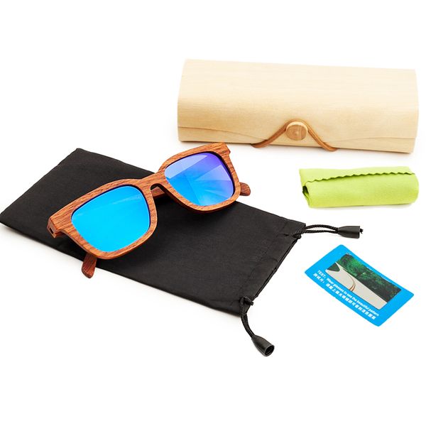 

new style vintage polarized men sunglasses women brand sunglasses beach high-grade wooden eyeglasses male uv400, White;black