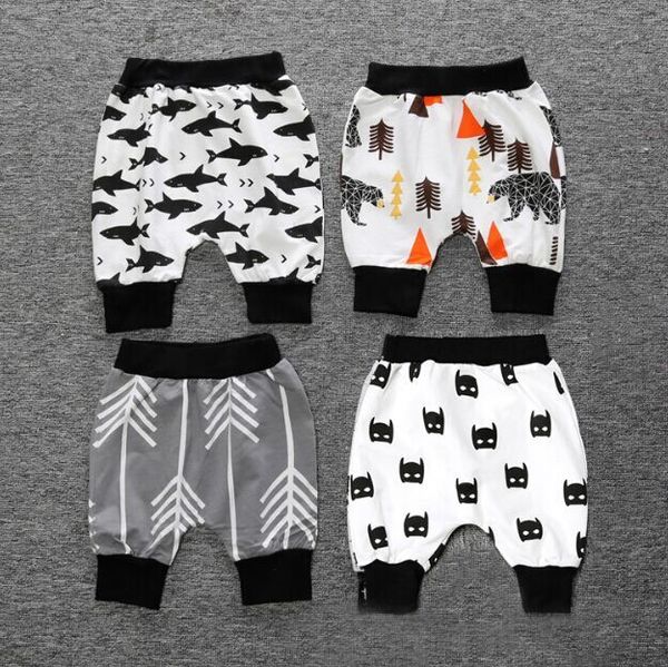 

pants boys girls children summer pants children's pants baby boys girls batman cartoon pattern kids clothing trousers kids tales, Blue