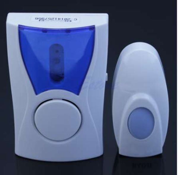 

wireless cordless digital door bell remote control chime ring range 100m 32 song