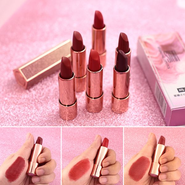 

velvet moisturizing starry lipstick student high appearance level girl heart red lipstick beauty lipstick