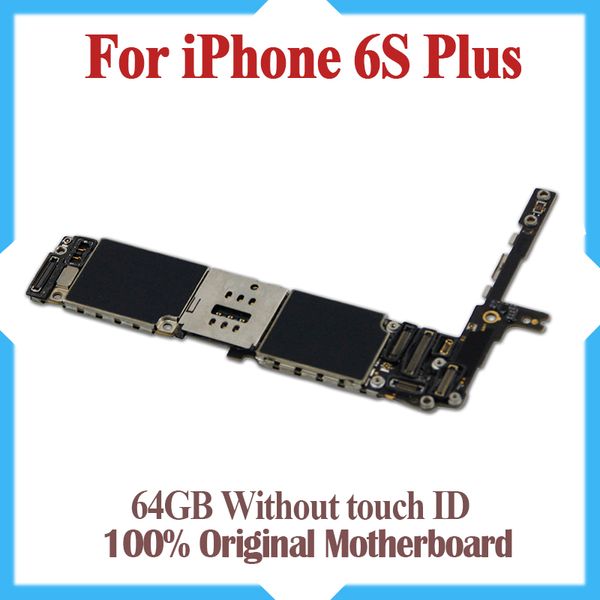 

64gb for iphone 6s plus mainboard with chips,100% original unlocked for iphone 6s plus motherboard without touch id,good working