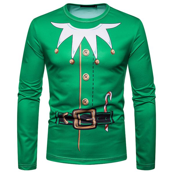 

sunchristmas christmas main product winter man print casual blouse quality pullover fashion style man quality pullover 3l60, White;black