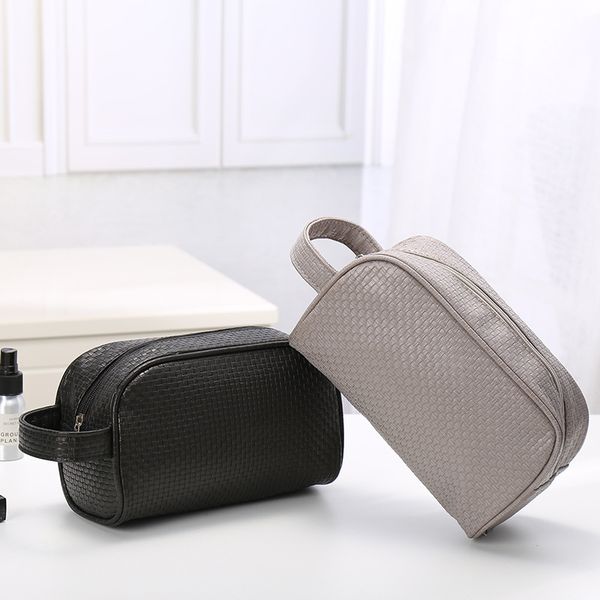 

new simple simple color storage bag multi-function travel waterproof washing bag women's dustproof cosmetic