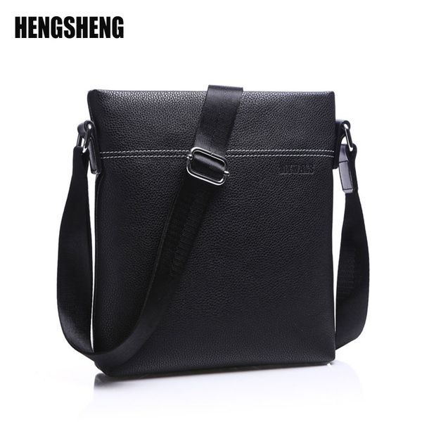 

leather men shoulder bag casual business satchel pu leather bag vintage men's crossbody bolsas male a4887