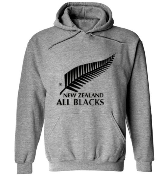 

18ss дизайнер балахон для мужчин Новая Зеландия все чернокожие Письмо печати хип-хоп толстовки мода скейтборд толстовка