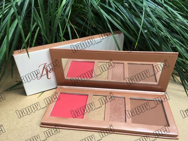 

factory direct dhl new makeup face pressed powder palette 4 colors blush palette