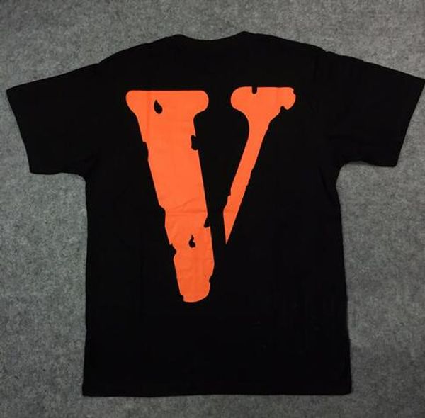 

Бесплатная доставка VLONE друзья футболка белый черный Vlone фрагмент A$AP Rocky футболка