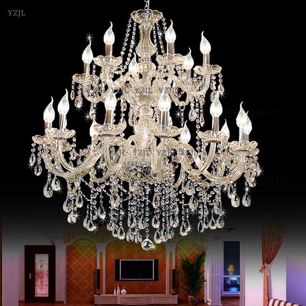 

large foyer modern chandelier stair long candle crystal chandelier fixture staircase lighting stairs long hanging chandelier