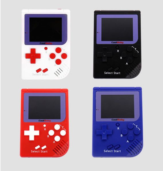 

Coolbaby r 6 portable retro mini handheld game con ole 8 bit color lcd game player for fc game dhl