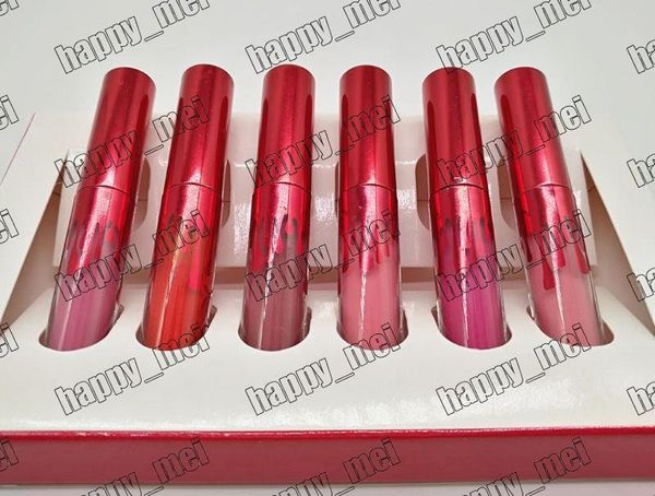 

epacket new makeup lip valentines day edition matte liquid lipstick1 set = 6 pieces