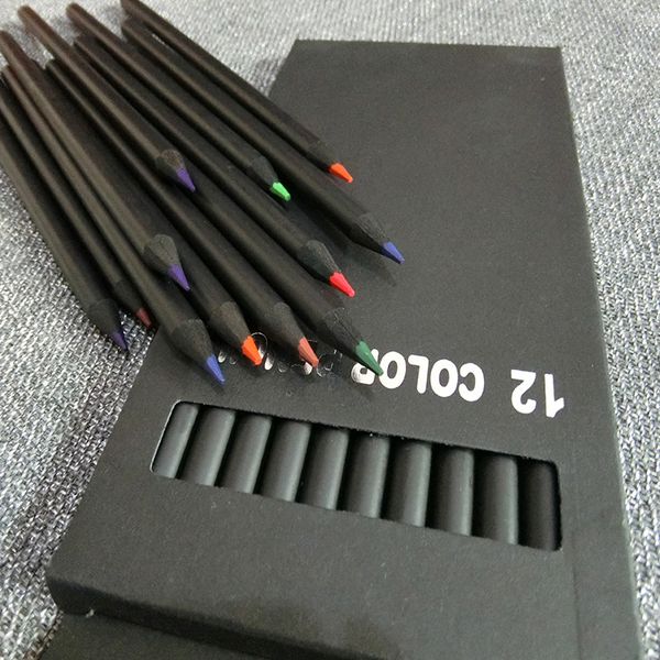 

2022 colored pencils coloring pencils sets 12 count different color for drawing stationery office school supplies