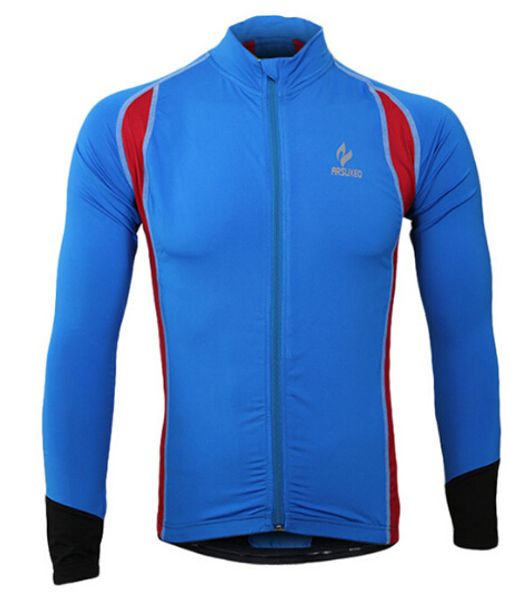 

men's autumn spring long sleeve cycling jersey quick dry outdoor sportswear clothing mtb bike bicycle zipper shirt, Black;red