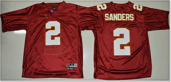 deion sanders white fsu jersey