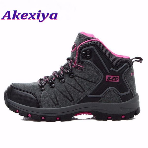 

akexiya women hiking shoes outdoor climbing zapatos female trekking boots sports shoes waterproof sneakers outventure