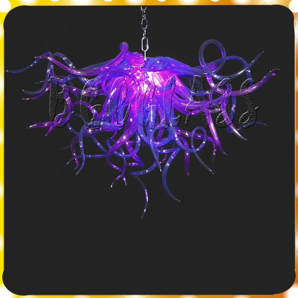 

vitality handmade blown glass chandelier modern art glass hanging led pendant lamps chihuly style customized glass chandelier light