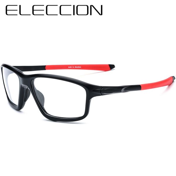 

eleccion outdoor sports style myopia frames men eyewear optical prescription spectacles male bicycle riding glasses 17205, Silver