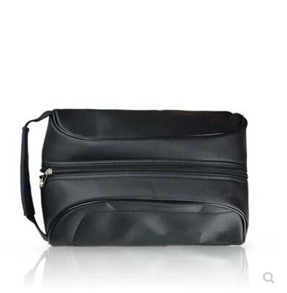 

2018 fashion brand golf shoes bag pu leather white black golf products outdoors sports shoe bag men women