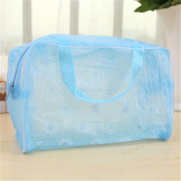 

travel cosmetic bag, transparent waterproof cosmetic bag, wash trumpet portable storage bag.3134