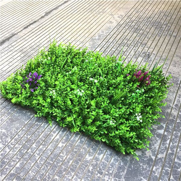 

2019 new artificial plastic milan grass plants wedding decoration wall lawns as hanging greenery decoration-25 60x40cm