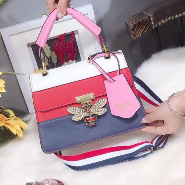 

Queen Margaret small top handle bag Luxury brand Women shoulder bags Size 25*18*8 cm model yuge0911