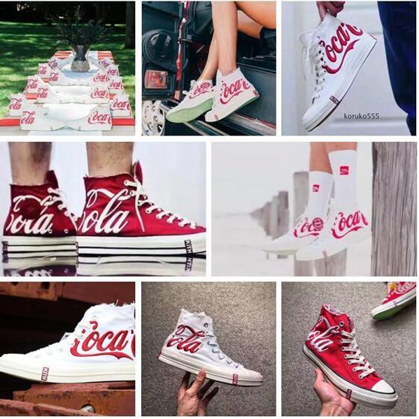 

07 [Original Box] 2018 Оригинальная обувь для мужчин, женщин, идущих кроссовки Low High Top Skate Big