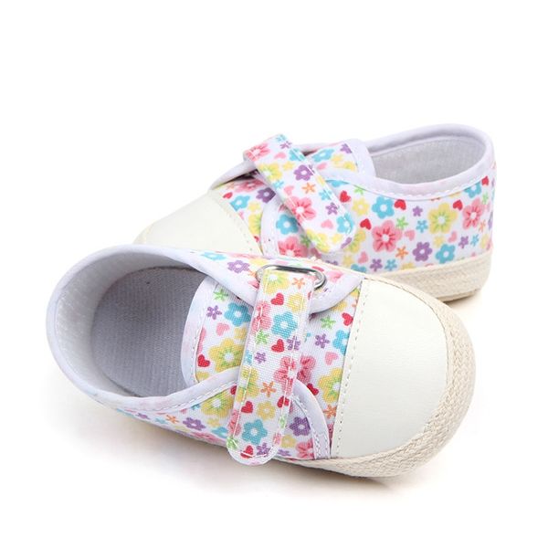 

baby the first walker shoes autumn new baby girl non-slip soft bottom paste toddler shoes children small floral princess
