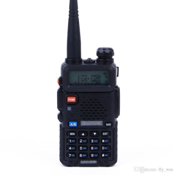 

new baofeng uv-5r walkie talkie uhf vhf dual band uv 5r cb radio station 128ch vox flashlight fm transceiver for hunting radio